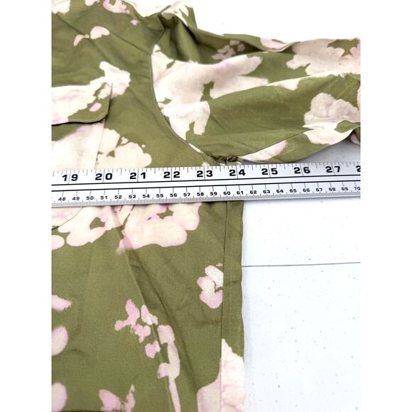 NWT Nicholas Daley Green Calypso Aloha Short Sleeve Shirt Men's Size MEDIUM - Picture 11 of 12